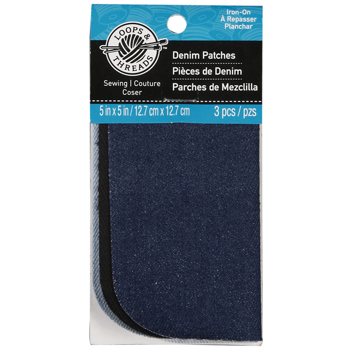 Loops & Threads™ Denim Patches, Assorted